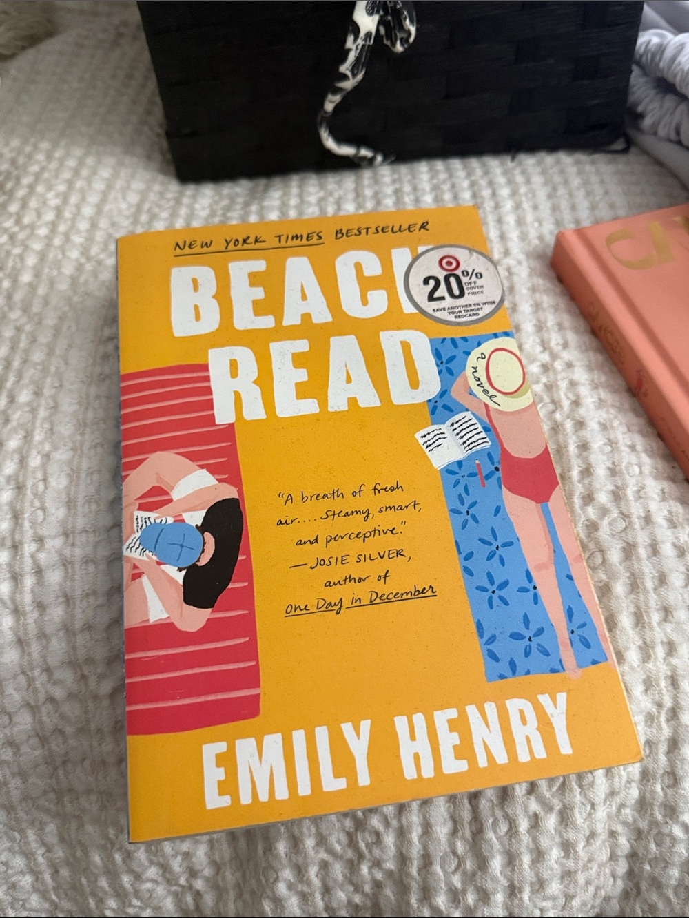 Beach Read by Emily Henry - Bright Yellow Cover